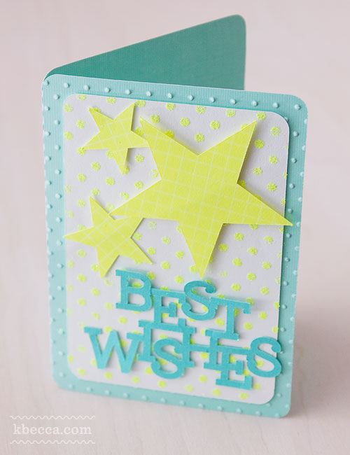 Card Kit #1 : Best Wishes Project Idea