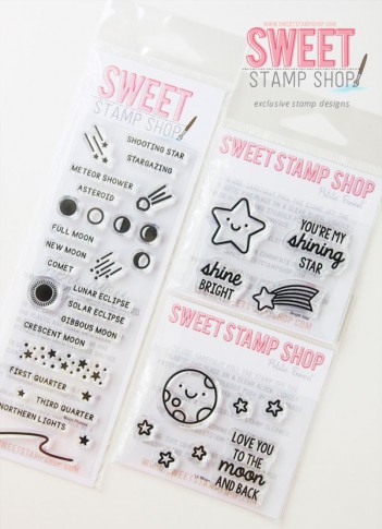 Sweet Stamp Shop : Bright Star, Lil Moon & Moon Phases Stamp Sets