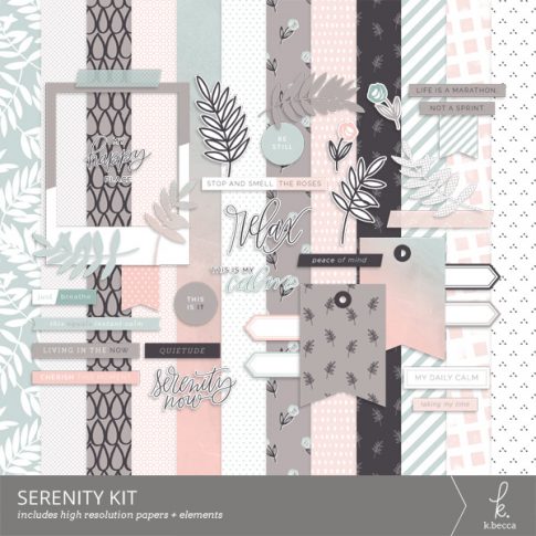 Serenity Digital Kit from k.becca