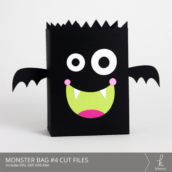 Monster Bag Box #4 Cut Files from k.becca