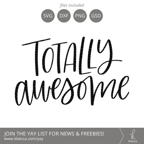Totally Awesome SVG Files (Commercial Licensing Available) #svg #svgfiles #silhouettecameo #cricut
