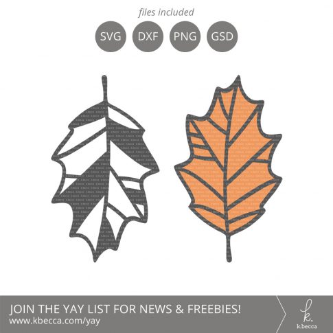 Leaf #8 SVG Cut Files (Commercial License Available) #svgfiles #silhouettecameo #cutfiles