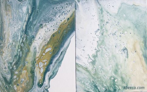Acrylic Pour Painting DecoArt Pouring Medium #pourpainting #acrylicpouring
