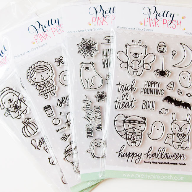 K.becca Exclusive Stamp Designs for Pretty Pink Posh!
