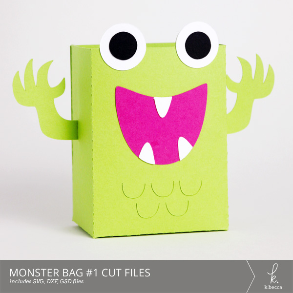 Monster Bag Box Cut Files + Assembly Tutorial Video
