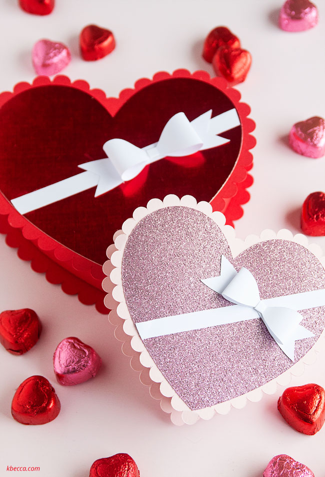 Scalloped Heart Box SVG File Assembly Tutorial (Video)