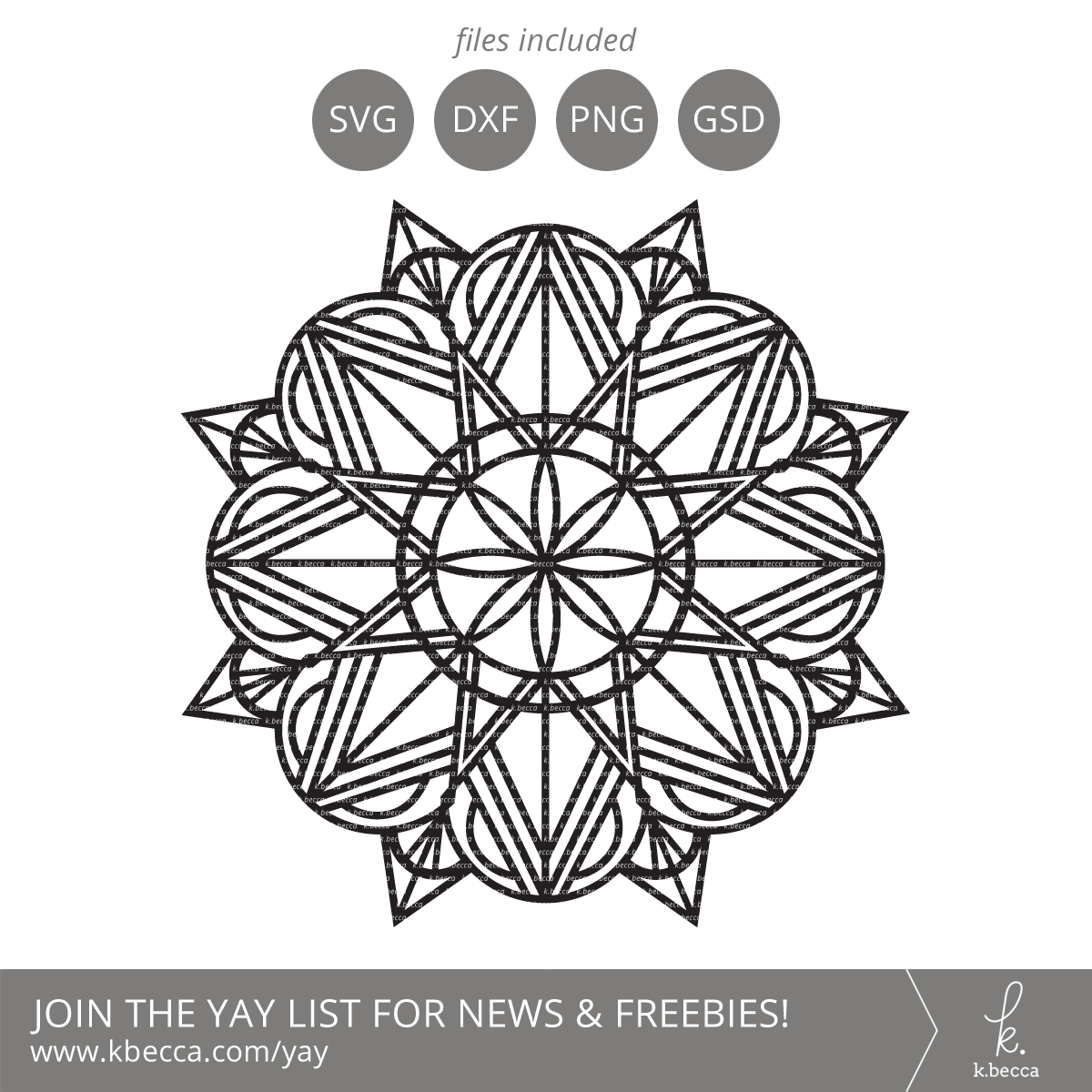 Download Deco Mandala SVG Cut Files - Commercial Licensing Available